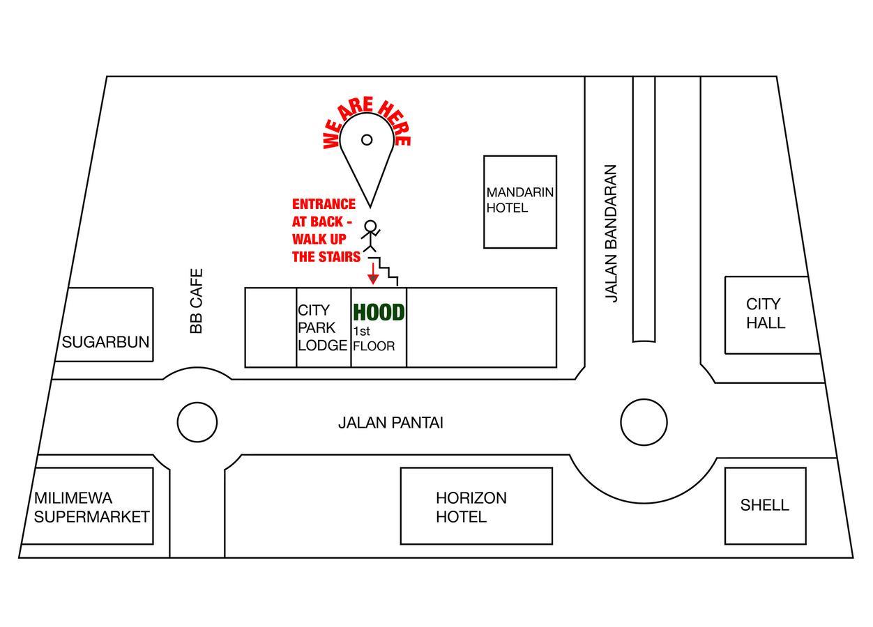 Hostel Hood Kota Kinabalu Zewnętrze zdjęcie